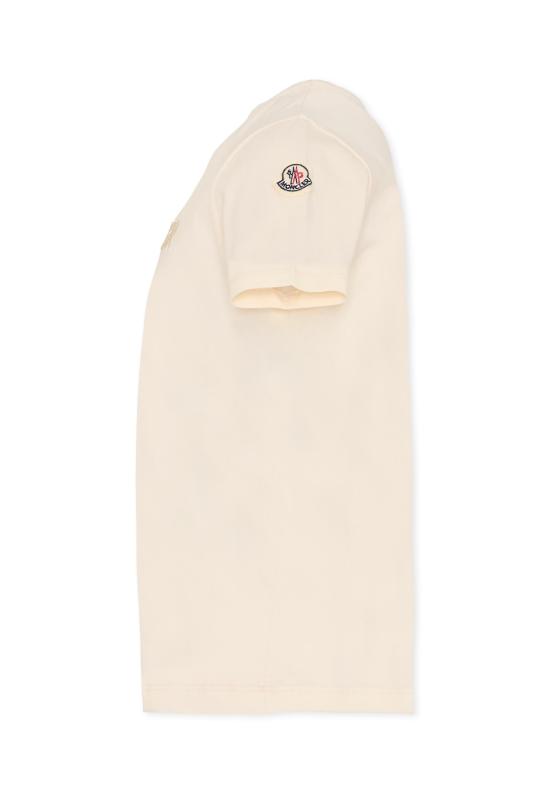 25FW [키즈] 몽클레어 티셔츠 L1954 8C00009 89AT9 050 IVORY - MONCLER