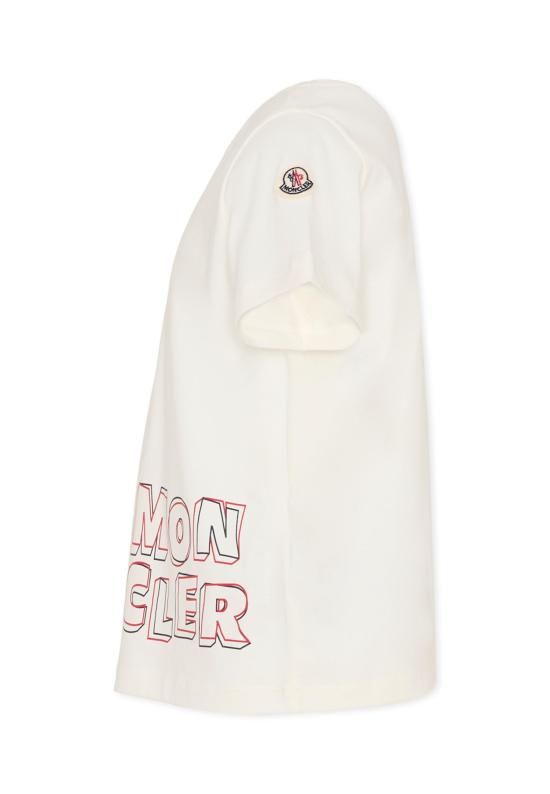 26SS [키즈] 몽클레어 티셔츠 L1954 8C00006 89AFV 034 IVORY - MONCLER