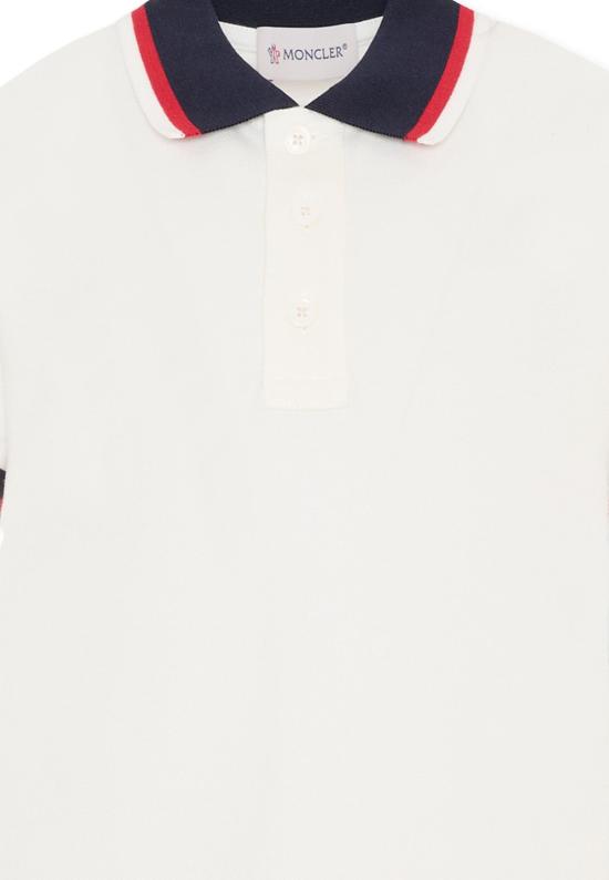 25FW [키즈] 몽클레어 폴로 셔츠 L1954 8A00003 8496W 034 IVORY - MONCLER
