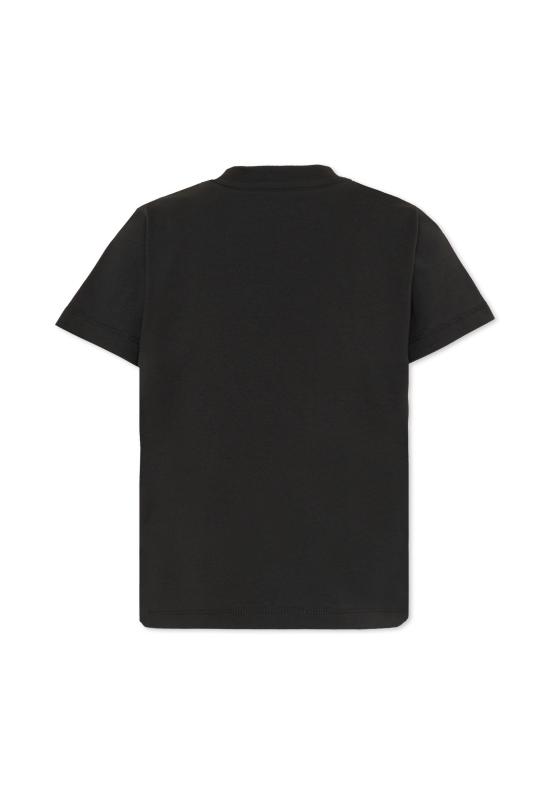 25FW [키즈] 몽클레어 티셔츠 L1954 8C00010 89AFV 999 BLACK - MONCLER