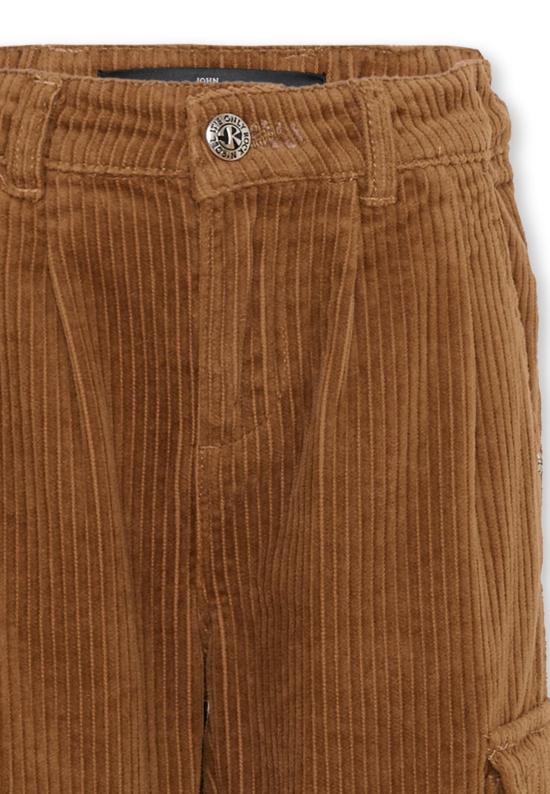 25FW [키즈] 리치몬드 스트레이트 팬츠 RBA25207PA RAWHIDE BROWN - RICHMOND