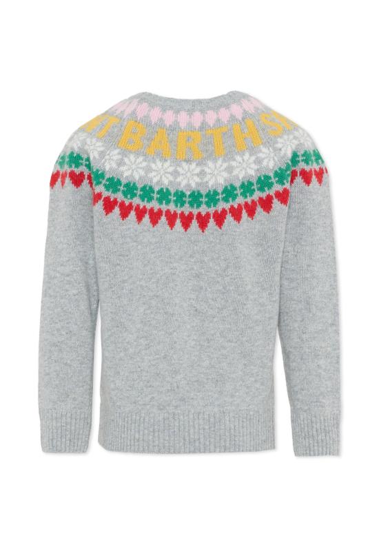 25FW [키즈] 세인트바쓰 니트/스웻셔츠 PRC0010 00678G GREY - MC2 SAINT BARTH