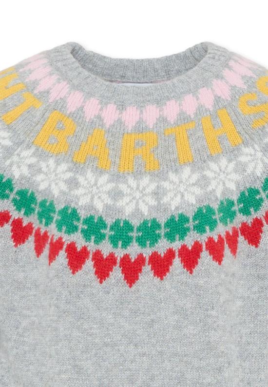 25FW [키즈] 세인트바쓰 니트/스웻셔츠 PRC0010 00678G GREY - MC2 SAINT BARTH