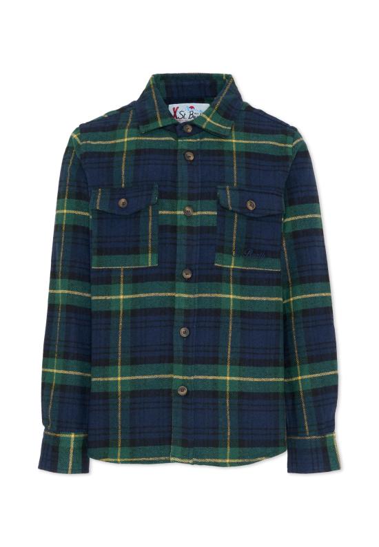 25FW [키즈] 세인트바쓰 탑 SEI002 01934G BLUE - MC2 SAINT BARTH