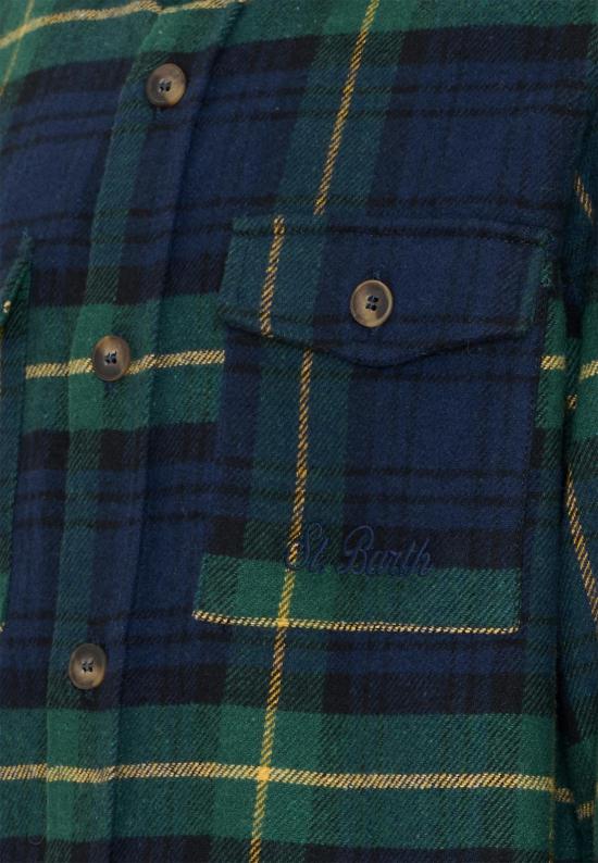 25FW [키즈] 세인트바쓰 탑 SEI002 01934G BLUE - MC2 SAINT BARTH