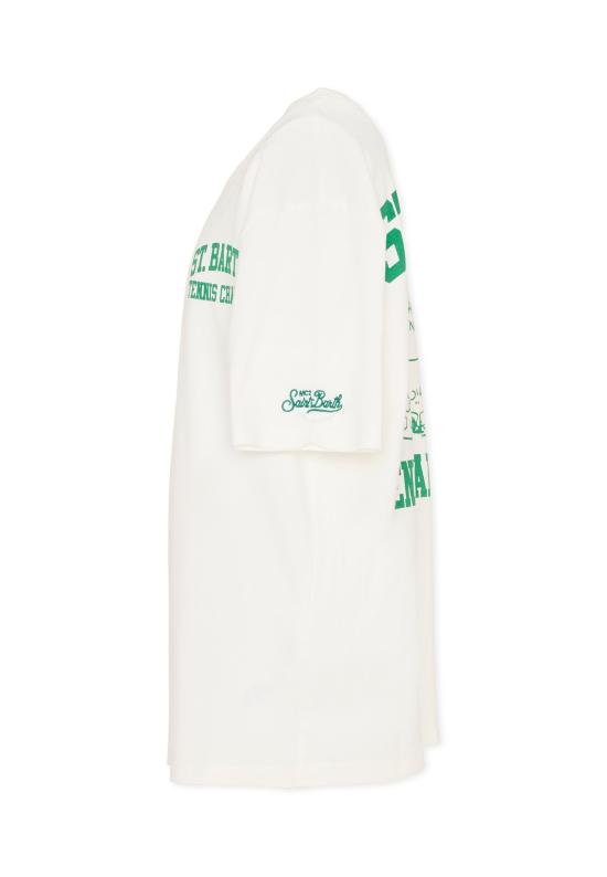 25FW [키즈] 세인트바쓰 티셔츠 CAM0001 00627I IVORY - MC2 SAINT BARTH