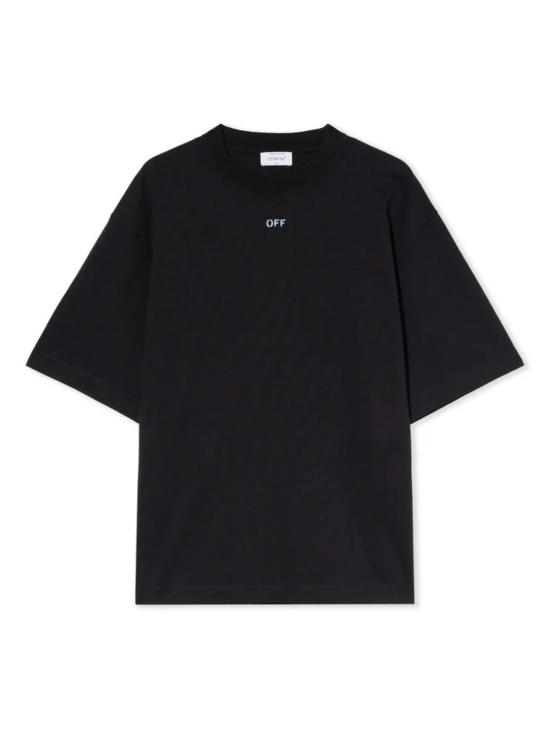 25FW 오프화이트 반팔 티셔츠 44MAA120F5J00D 1041004 Black