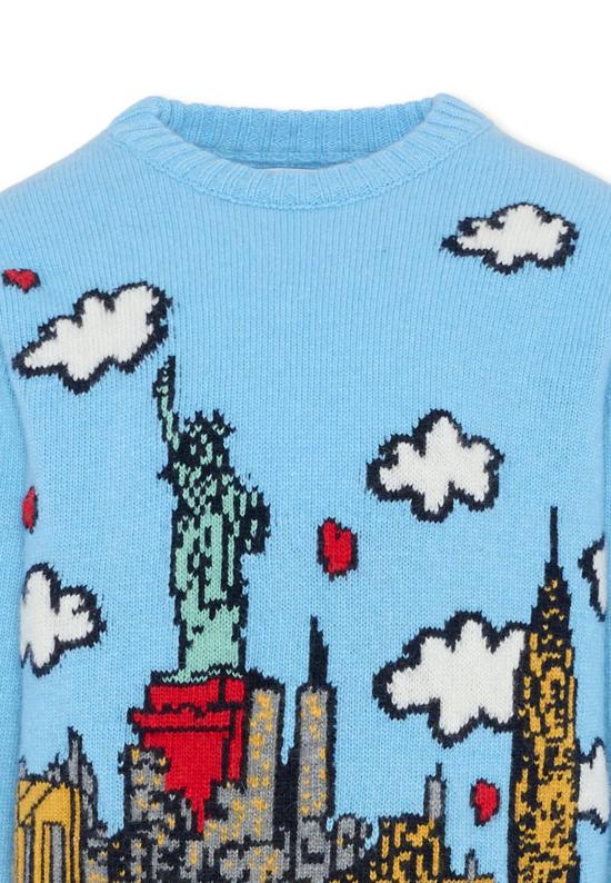 25FW [키즈] 세인트바쓰 폴로 셔츠 PRC0007 00275C LIGHT BLUE - MC2 SAINT BARTH