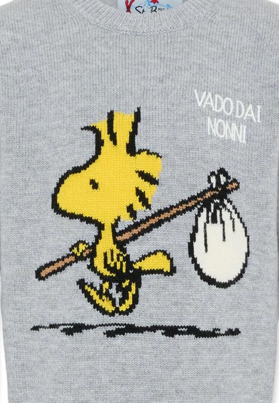 25FW [키즈] 세인트바쓰 캐시미어 니트 DOU0001 00077I GREY - MC2 SAINT BARTH