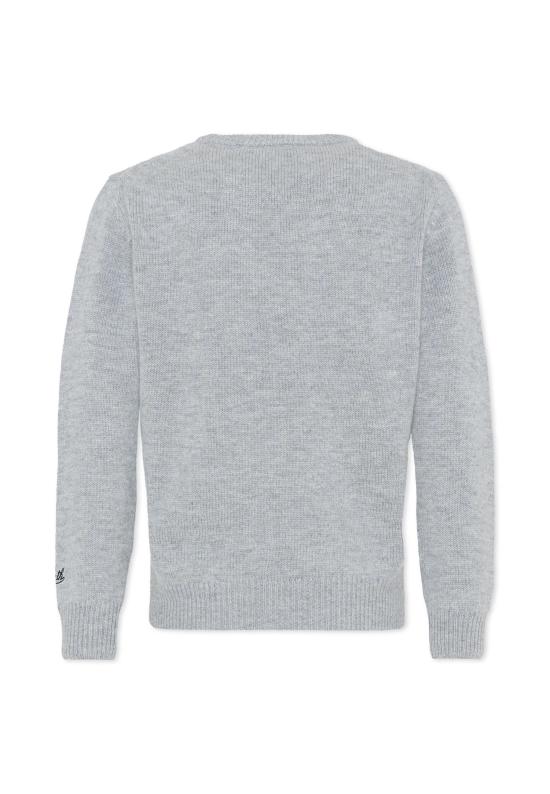 25FW [키즈] 세인트바쓰 캐시미어 니트 DOU0001 00077I GREY - MC2 SAINT BARTH