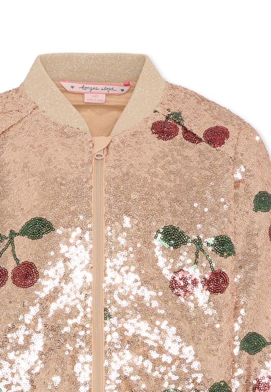 25FW [키즈] 콩제 슬래드 봄버 자켓 KS103991 MA GRANDE CERISE GOLD - KONGES SLOEJD