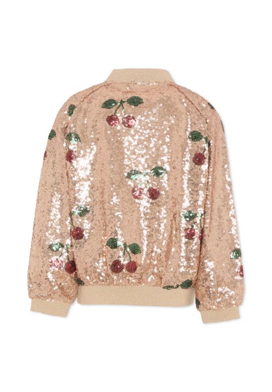 25FW [키즈] 콩제 슬래드 봄버 자켓 KS103991 MA GRANDE CERISE GOLD - KONGES SLOEJD