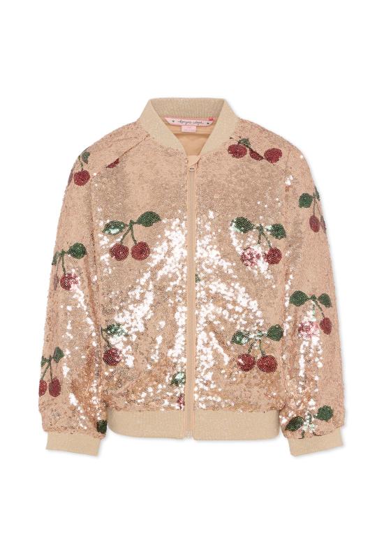 25FW [키즈] 콩제 슬래드 봄버 자켓 KS103991 MA GRANDE CERISE GOLD