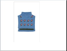 25FW [키즈] 콩제 슬래드 넥워머/머플러/스카프 KS103714 ROSIE SHADES LIGHT BLUE