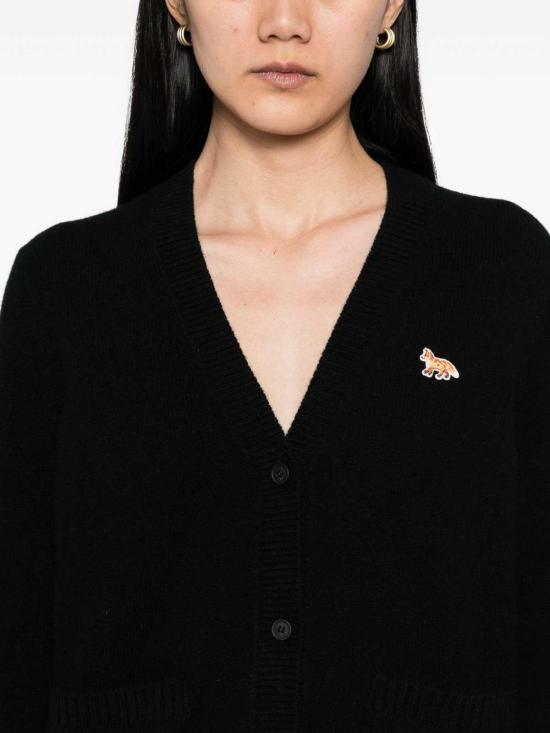 26SS 메종키츠네 베이비 폭스 메리노 레귤러 가디건 PW00502KT1181P199 - MAISON KITSUNE