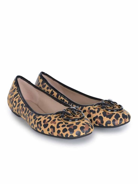  핑코 플랫 슈즈 SD0379P088M36 Brown - PINKO