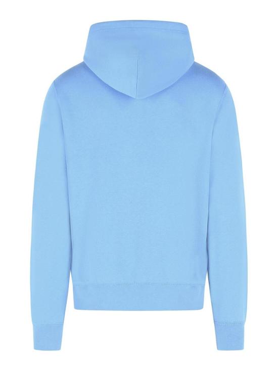  폴로 랄프로렌 포니 자수 플리스 후드 티셔츠 710766778109 Light Blue - POLO RALPH LAUREN