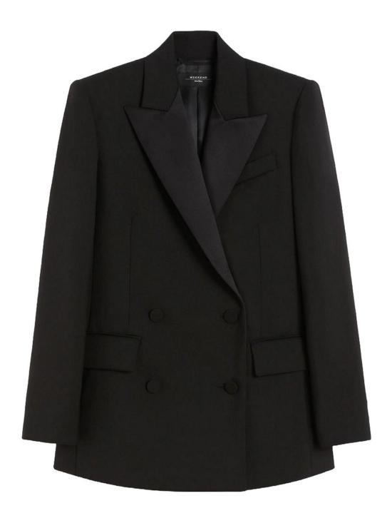  위켄드막스마라 미디 스커트 252504601365E15 Black