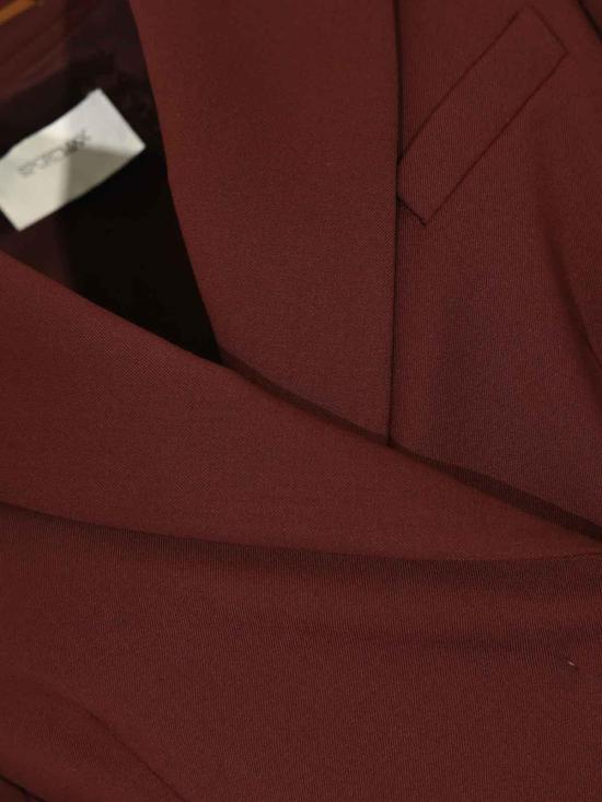  스포트막스 수트 자켓 25220460426E15 Burgundy - SPORTMAX