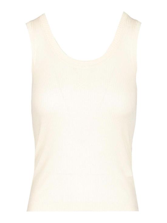  로에베 민소매 티셔츠 S540Y23X461950 White