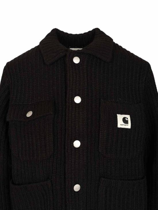 25FW 칼하트 가디건 I03537989XX Black - CARHARTT