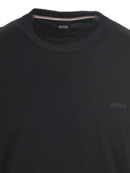 25FW 휴고보스 반팔 티셔츠 505464041027578E18 Black - HUGO BOSS