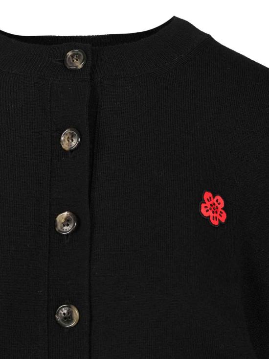  겐조 가디건 FF62CA7183LB99J Black - KENZO