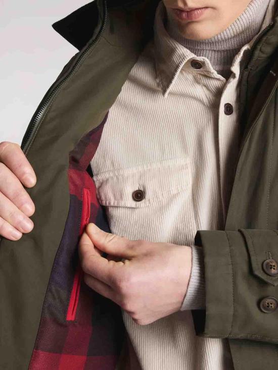 25FW 페이 숏팬츠 NAM13510100XLZV805 Dark Green - FAY