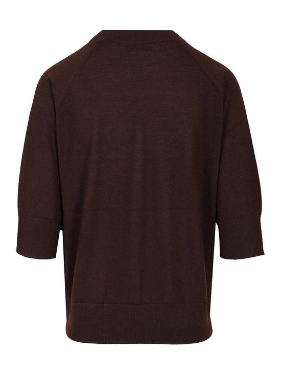 25FW 드리스 반 노튼 반팔 티셔츠 25201120027007E15 Brown - DRIES VAN NOTEN