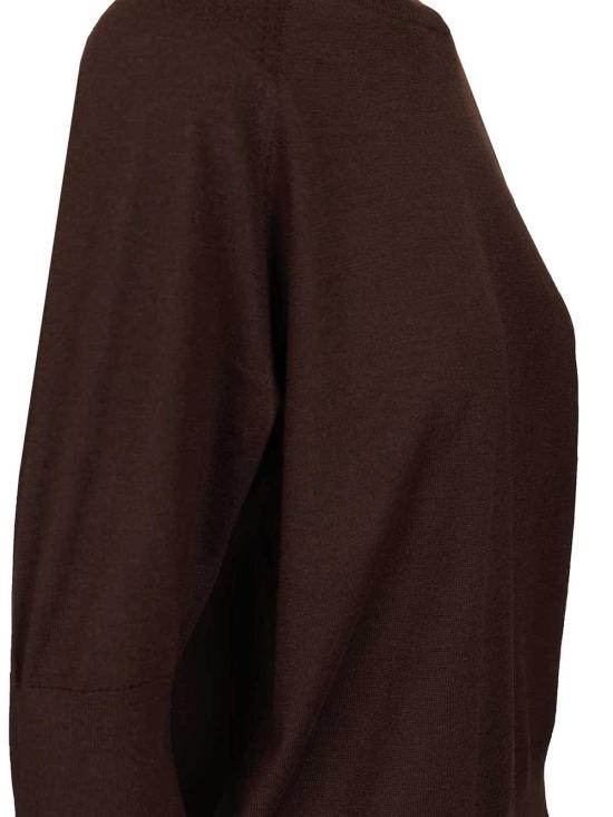 25FW 드리스 반 노튼 반팔 티셔츠 25201120027007E15 Brown - DRIES VAN NOTEN