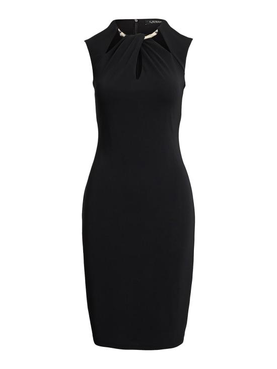 25FW 랄프 로렌 미디 원피스 253971056001 Black