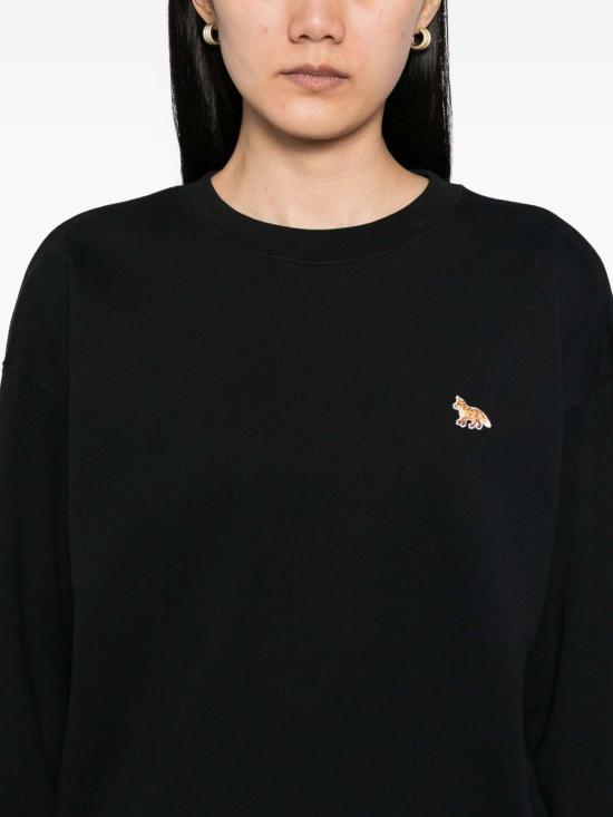 25FW 메종키츠네 베이비 폭스 컴포트 스웨트셔츠 PW00307KM0341P199 Black - MAISON KITSUNE