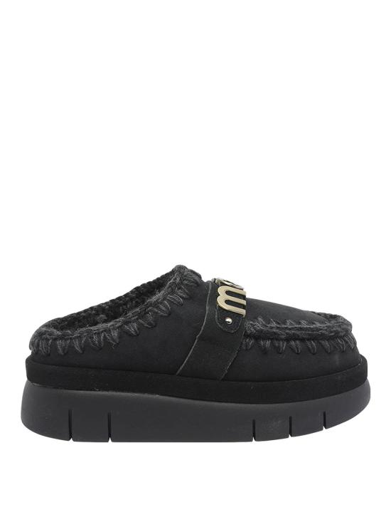 25FW 모우 뮬/슬리퍼 751001ABKBK Black