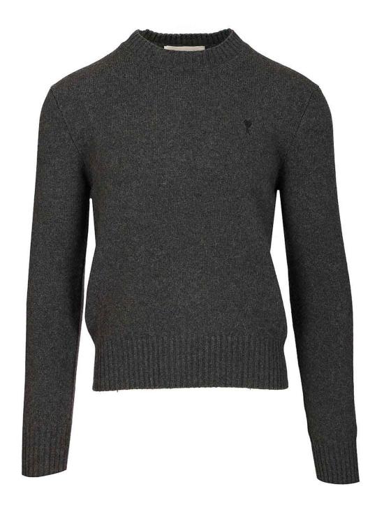 25FW 아미 스웨터 H25HKS830005020H25 Black