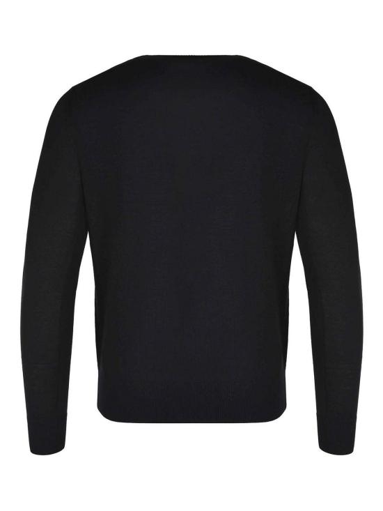 25FW 엠포리오 아르마니 스웨터 8N1M421M67Z0999 Black - EMPORIO ARMANI