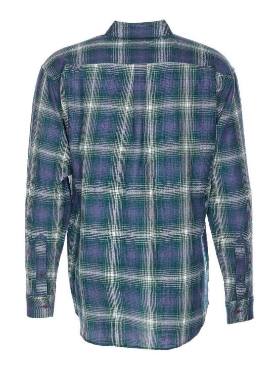  오라리 셔츠 A25AS01WNFORESTGREEN Blue - AURALEE