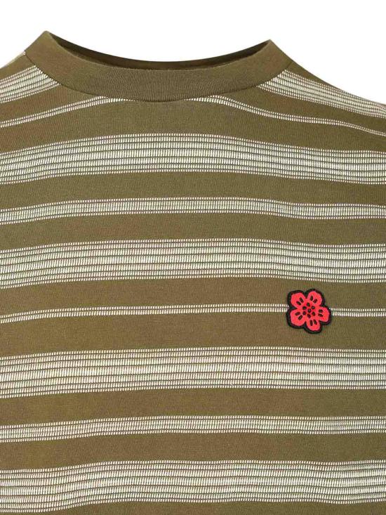  겐조 반팔 티셔츠 FF65TS2534SC50 Green - KENZO