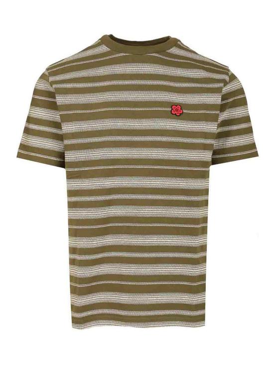  겐조 반팔 티셔츠 FF65TS2534SC50 Green