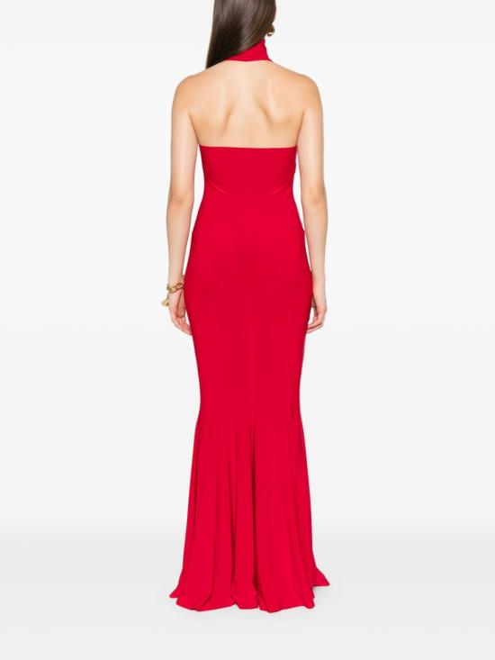 25FW 노마카말리 미디 원피스 KK2253PLB14946 TIGERRED Red - NORMA KAMALI