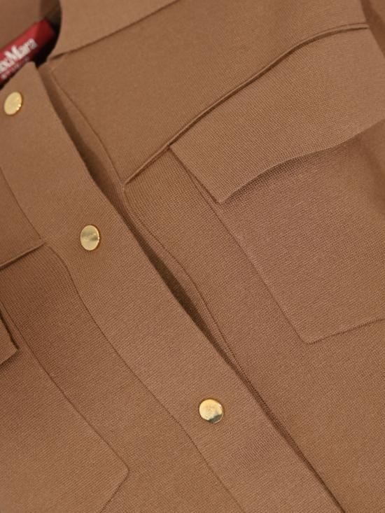 25FW 막스마라 스튜디오 가디건 2526346031600 ZUM003 Brown - MAX MARA STUDIO