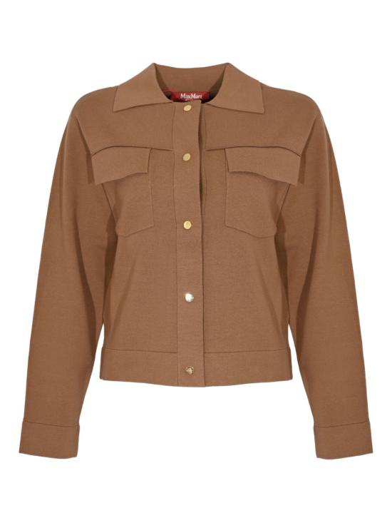 25FW 막스마라 스튜디오 가디건 2526346031600 ZUM003 Brown - MAX MARA STUDIO