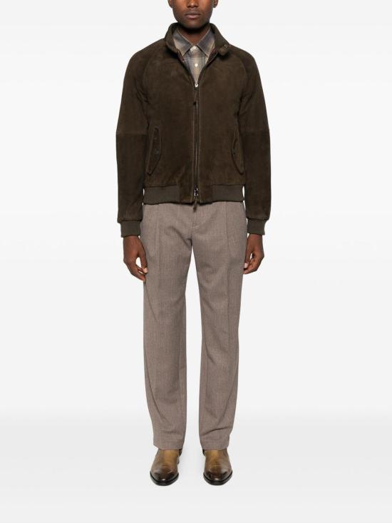 25FW 엠포리오 아르마니 스트레이트 팬츠 EM003613TE13604O1014 Beige - EMPORIO ARMANI