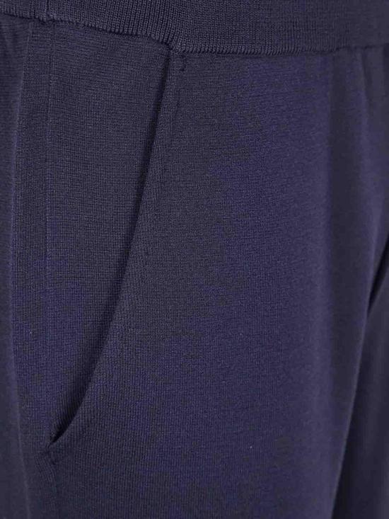 25FW 엠포리오 아르마니 스트레이트 팬츠 EM003779AF19235UB109 Blue - EMPORIO ARMANI