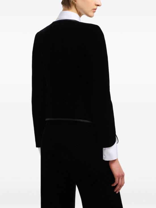  엠포리오 아르마니 탑 EW001468AF10208UC001 Black - EMPORIO ARMANI