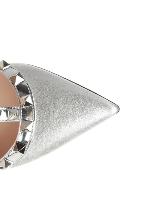 25FW 발렌티노 가라바니 힐/펌프스 7W2S0393NIHS13 Silver - VALENTINO GARAVANI