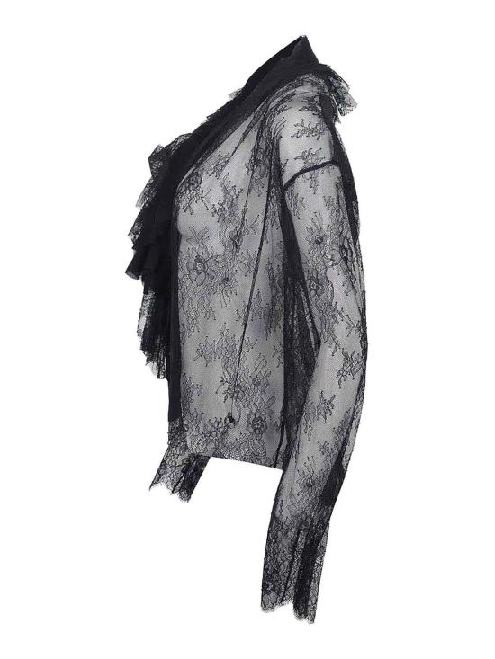 25FW 알베르타 페레티 셔츠 21366200555 Black - ALBERTA FERRETTI