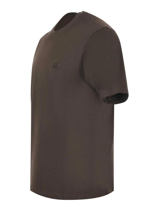 25FW 씨피 컴퍼니 반팔 티셔츠 CMTS726A005100W683 Brown - C.P. COMPANY