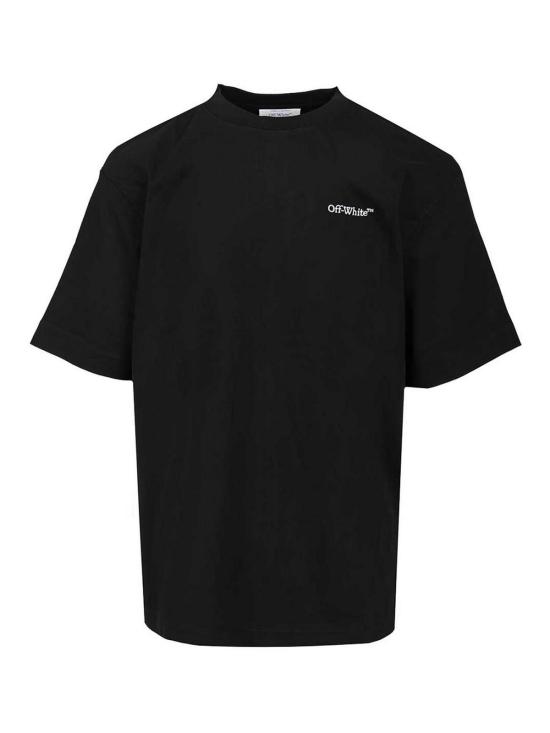  오프화이트 반팔 티셔츠 OMAA120F25JER0051001 Black