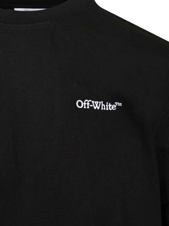  오프화이트 반팔 티셔츠 OMAA120F25JER0051001 Black - OFF WHITE