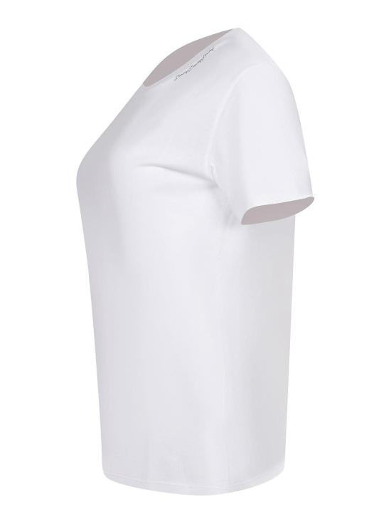 26FW 돈답 반팔 티셔츠 DS060JF0350LV4000 White - DONDUP